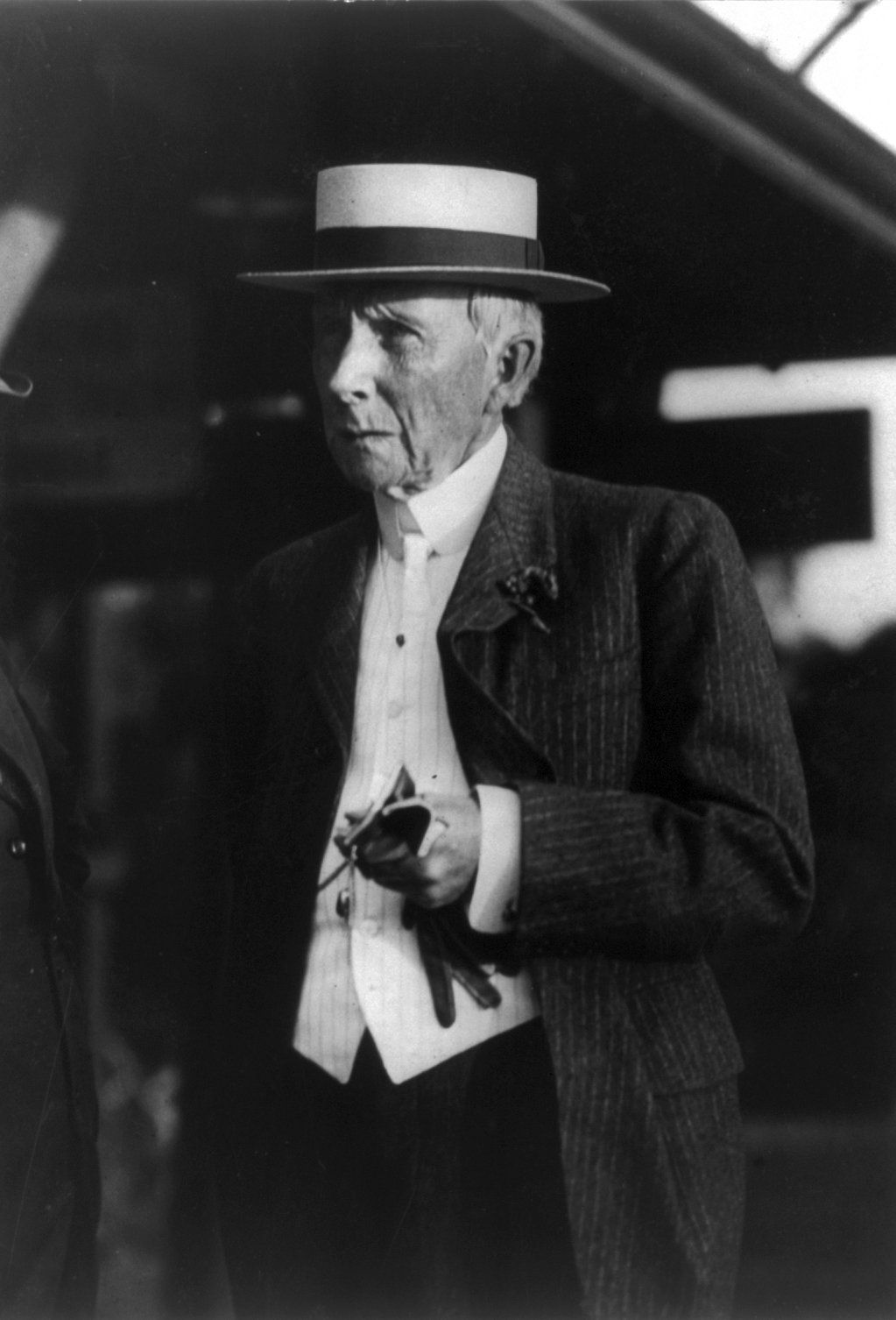 John D. Rockefeller en 1911, à 72 ans.